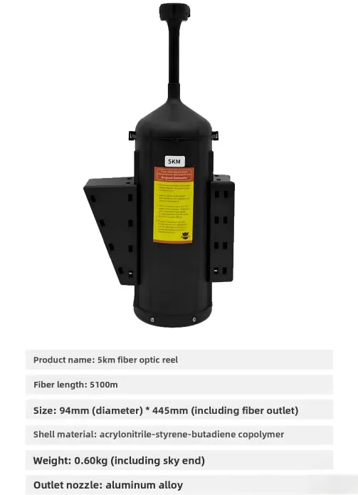 3km, 5km, 10km, 15km, 20km, 30km, 40km menzilli fiber optik makaralarla donatılmış İHA'lar.