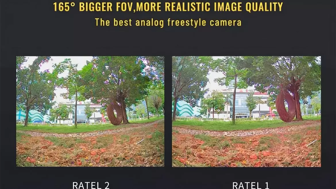 Caddx 2 gece g&ouml;r&uuml;ş kamerası