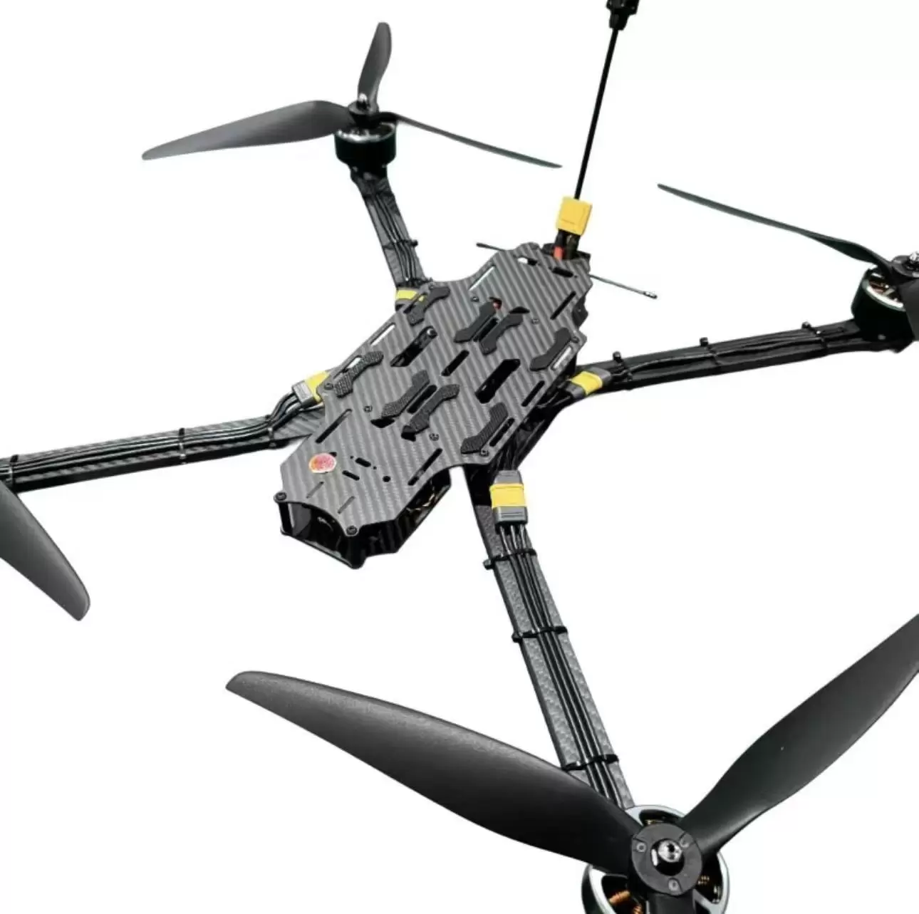 Yapay Zeka Rehberliği ve Fiber Optik İletim &Ouml;zellikli 15 in&ccedil; FPV Drone