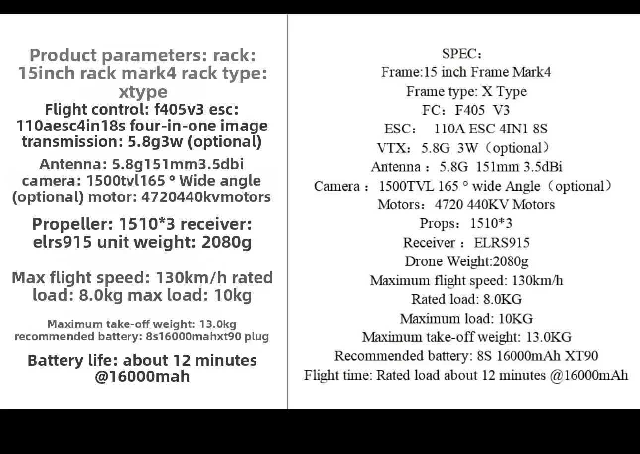 Yapay Zeka Rehberliği ve Fiber Optik İletim &Ouml;zellikli 15 in&ccedil; FPV Drone