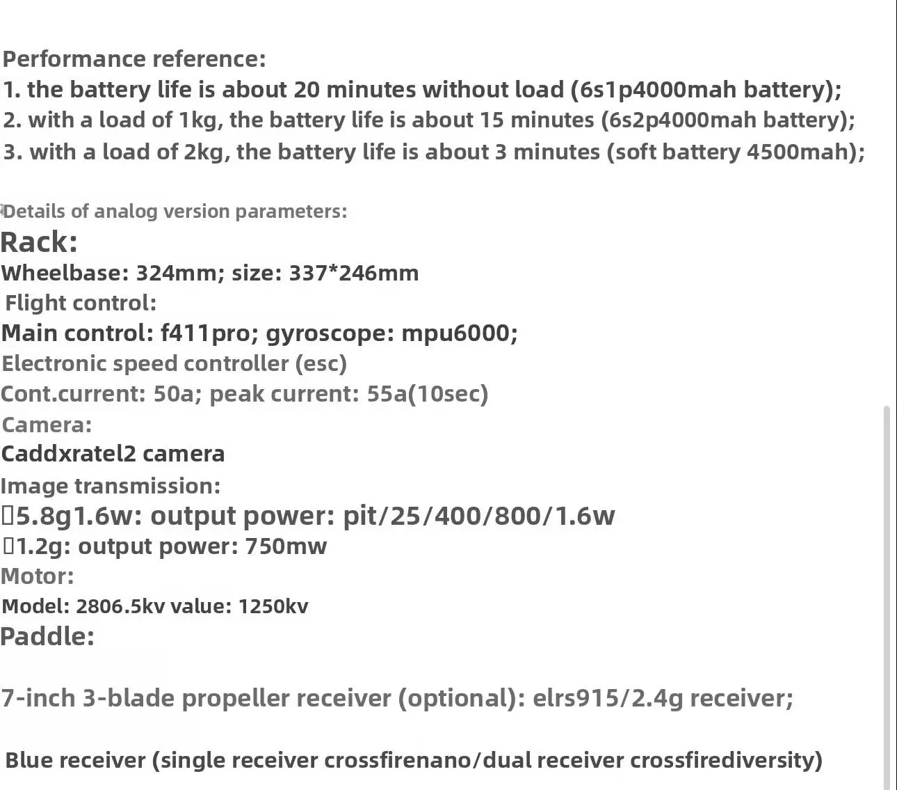 Yapay Zeka Rehberliği ve Fiber Optik İletim &Ouml;zellikli 7 in&ccedil; FPV Drone