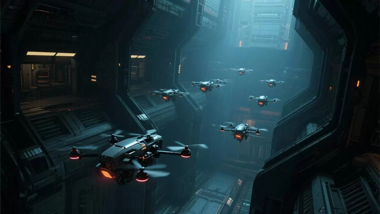 Sürü Zekası Atılımı: İnsansız Hava Araçları Karmaşık Kapalı Ortamlarda Otonom Koordinasyonda Ustalaşıyor